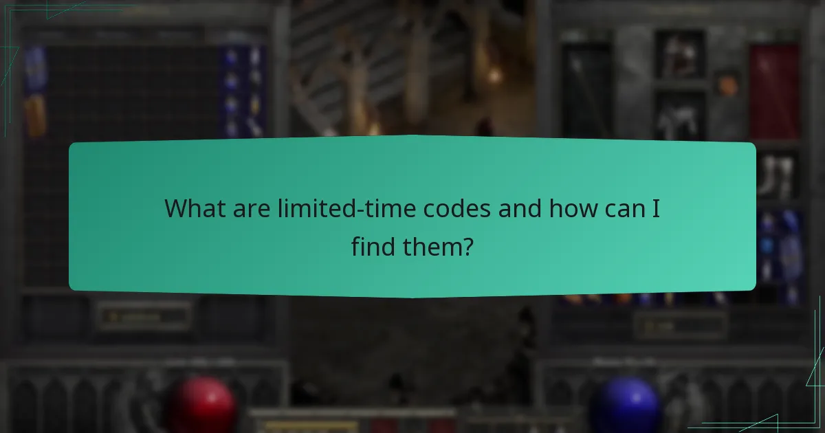 What are limited-time codes and how can I find them?